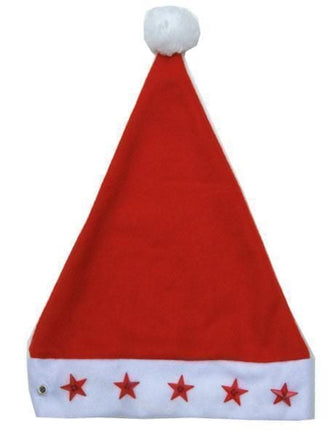 Feestbazaar Kerstmuts met sterren