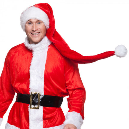 Feestbazaar Kerstmuts XXL 105cm