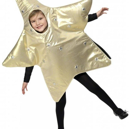 Feestbazaar Kerstster outfit kind
