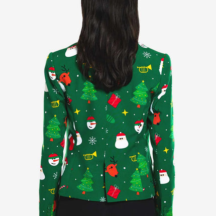 Feestbazaar Kert Colbert Dames Festivity Green