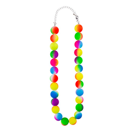 Feestbazaar Ketting Fusion Multicolour Neon
