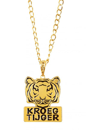 Feestbazaar Ketting kroegtijger goud