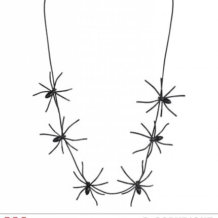 Feestbazaar Ketting spinnen 60cm