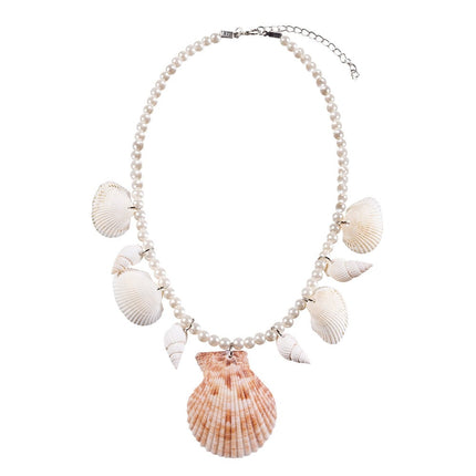 Feestbazaar Ketting Zeemeermin Schelpen