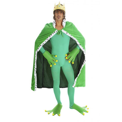 Feestbazaar Kikkerkoning Verkleed Set 3-Delig