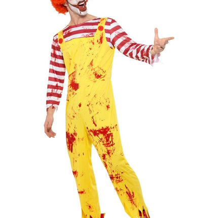 Feestbazaar Killer Clown Kostuum Donald