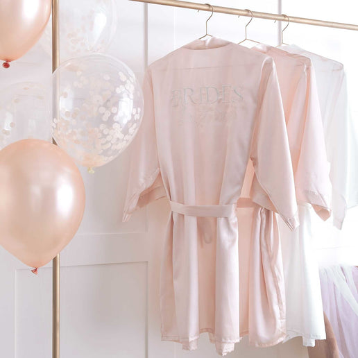 Feestbazaar Kimono  Brides Besties Roze