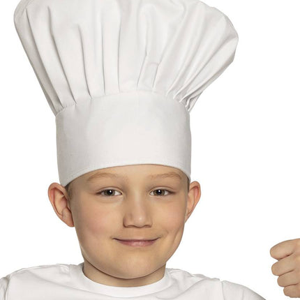 Feestbazaar Kinderkoksmuts Chef deluxe