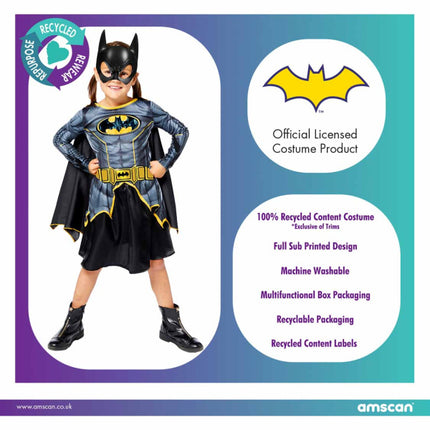 Feestbazaar Kinderkostuum Batgirl