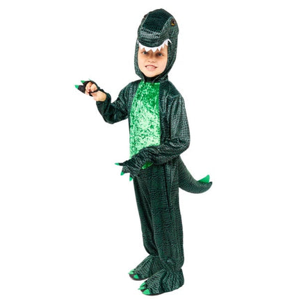 Feestbazaar Kinderkostuum Dark Dino