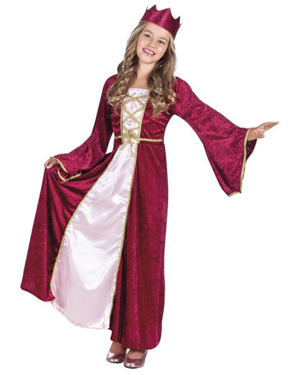 Feestbazaar Kinderkostuum Renaissance koningin
