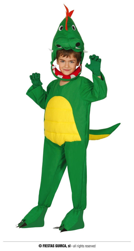 Feestbazaar Kinderpakje Groene Dino Astrodon