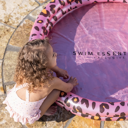 Feestbazaar Kinderzwembad Panterprint Rose Goud (100cm)