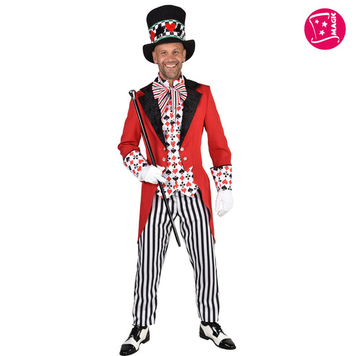 Feestbazaar King Of Cards Kostuum Heren Premium