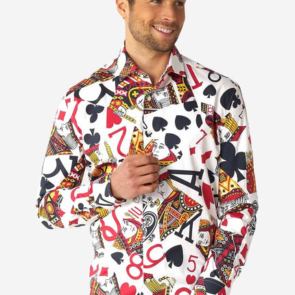 Feestbazaar King of Clubs Blouse Heren Opposuits