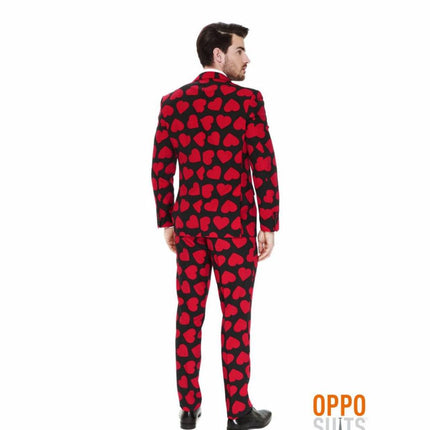 Feestbazaar King Of Hearts Opposuit kostuum man