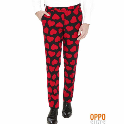 Feestbazaar King Of Hearts Opposuit kostuum man