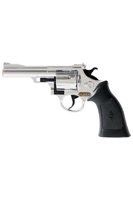 Feestbazaar Klappertjes Pistool Denver - 12 Schots