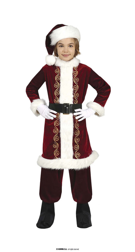 Feestbazaar Klassiek Kerstman Kostuum Kind Claus