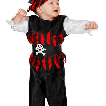 Feestbazaar Kleine Piratenjongen kostuum
