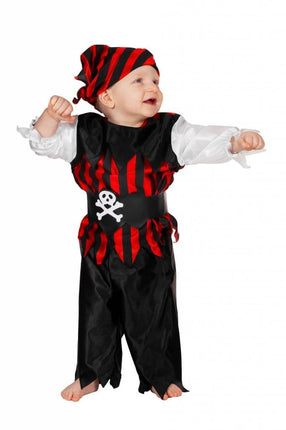 Feestbazaar Kleine Piratenjongen kostuum