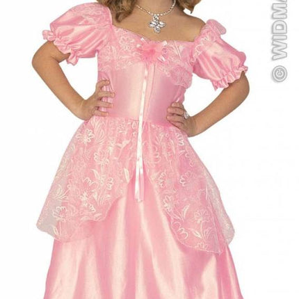 Feestbazaar Kleine roze Prinses kleding kind