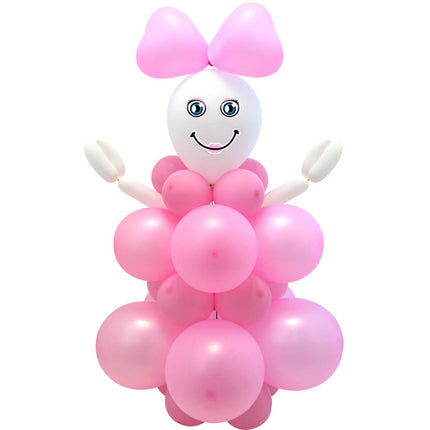 Feestbazaar Knutselset Ballonfiguur Geboorte Meisje