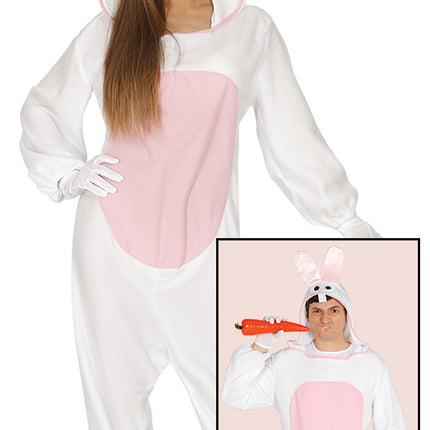 Feestbazaar Konijn Pyjama Onesie Man/Vrouw