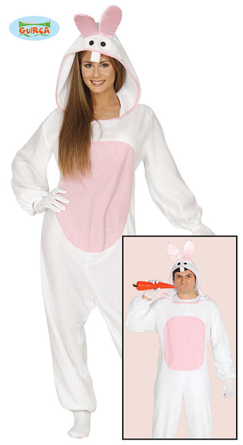 Feestbazaar Konijn Pyjama Onesie Man/Vrouw