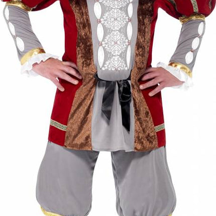 Feestbazaar Koning Henry VIII kostuum deluxe