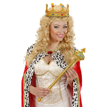 Feestbazaar Koning scepter 57 cm