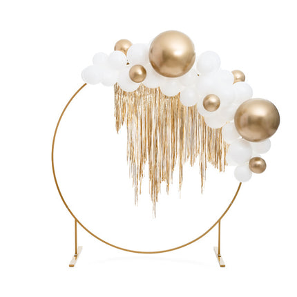 Feestbazaar Koperen backdrop frame cirkel 2 meter