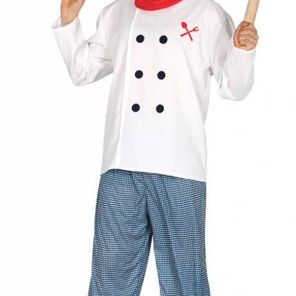 Feestbazaar Kostuum Chef kok man