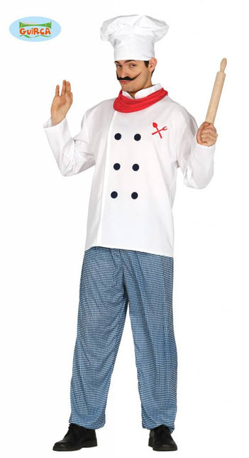 Feestbazaar Kostuum Chef kok man