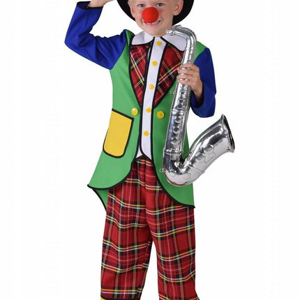 Feestbazaar Kostuum clown Pipo jongen