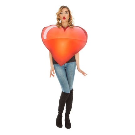 Feestbazaar Kostuum Emoji Hart