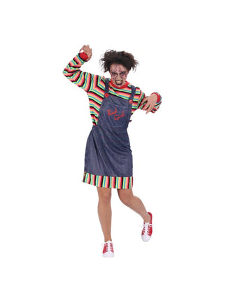 Feestbazaar Kostuum Horror Doll Dames Bad Girl