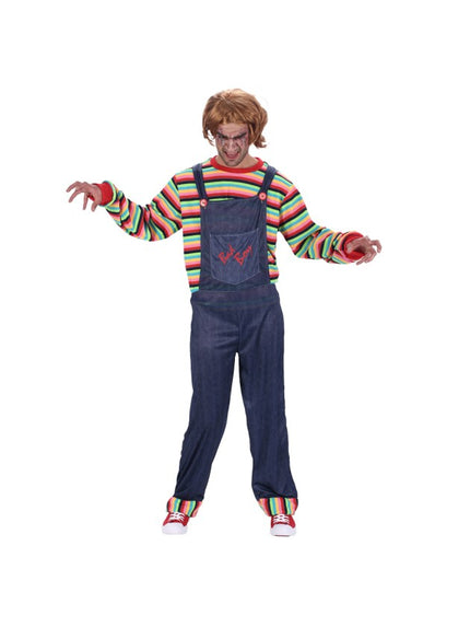 Feestbazaar Kostuum Horror Doll Heren Premium