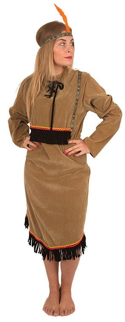 Feestbazaar Kostuum Indiaanse Blackfeet vrouw