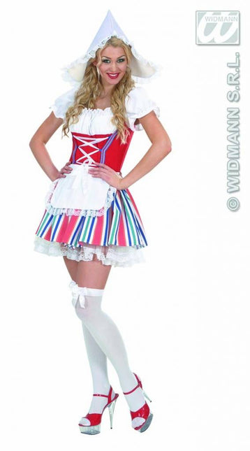 Feestbazaar Kostuum Kaasmeisje Hollandse vrouw Karlijn