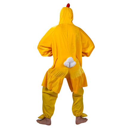 Feestbazaar Kostuum Kip Pluche Kind (140cm)