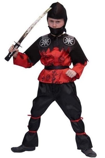 Feestbazaar Kostuum ninja blackbelt