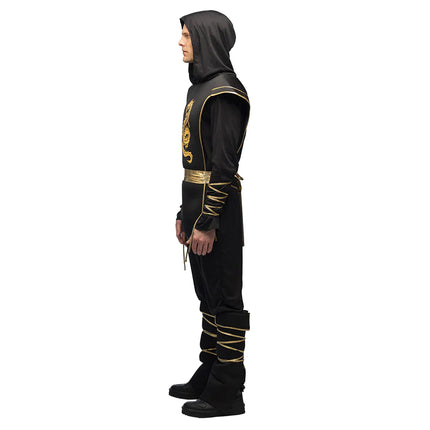 Feestbazaar Kostuum Ninja Hanzo Zwart