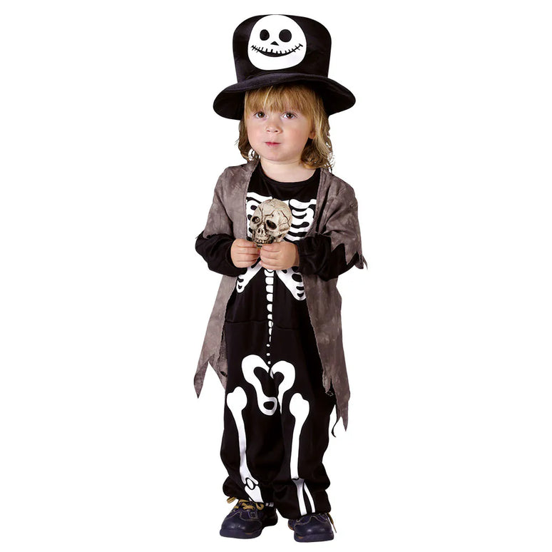 Feestbazaar Kostuum Skully Rascal (3-4 jaar)
