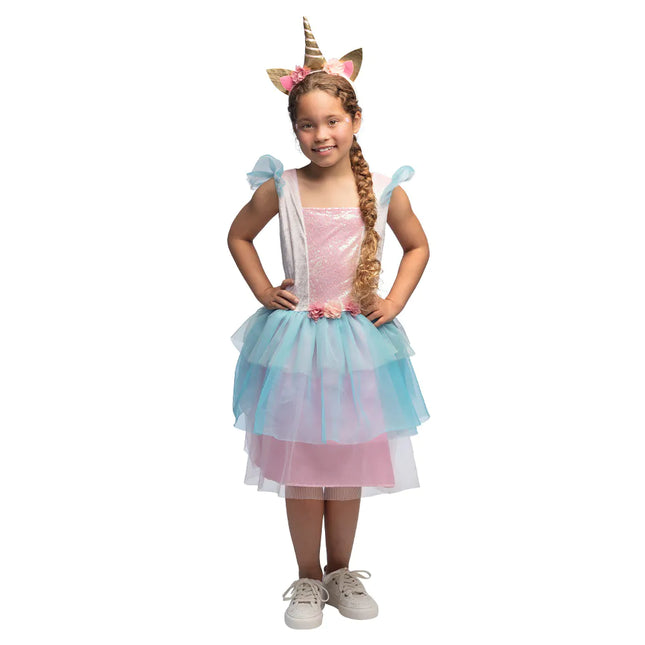 Feestbazaar Kostuum Unicorn Princess Kind