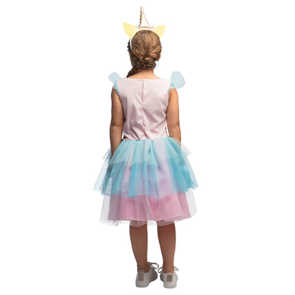 Feestbazaar Kostuum Unicorn Princess Kind