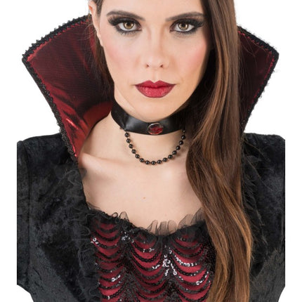 Feestbazaar Kostuum Vampiress Selena 2-delig