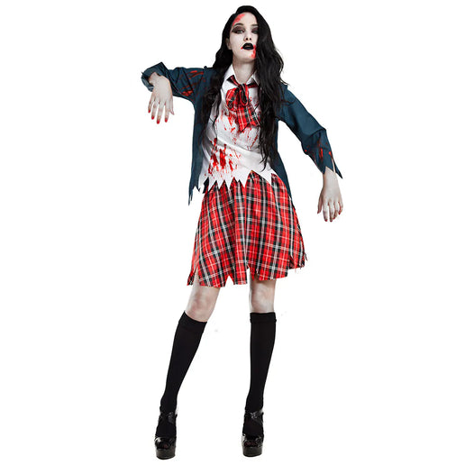 Feestbazaar Kostuum Zombie Schoolgirl