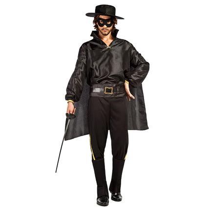 Feestbazaar Kostuum Zorro Heren Don Diego