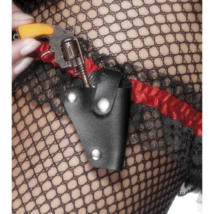 Feestbazaar Kousenband met mini pistool